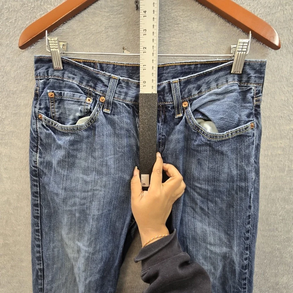 Levi's 514 Men Jeans 31X32 Blue Denim‎ Straight Fit 29